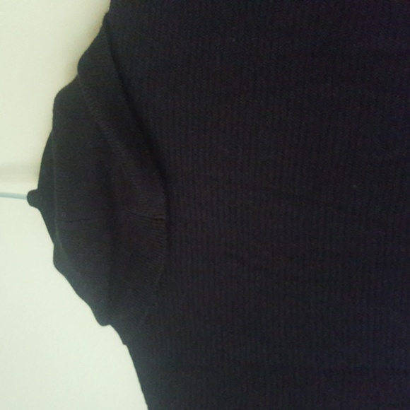 Reitmans Black Open Front Cardigan, Size Small - Picture 6 of 10